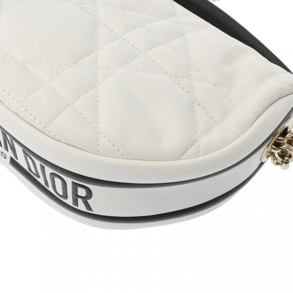 CHRISTIAN DIOR Vibe Hobo Bag White/Blanc/Black/Noir shoulder bag - Picture 6 of 12